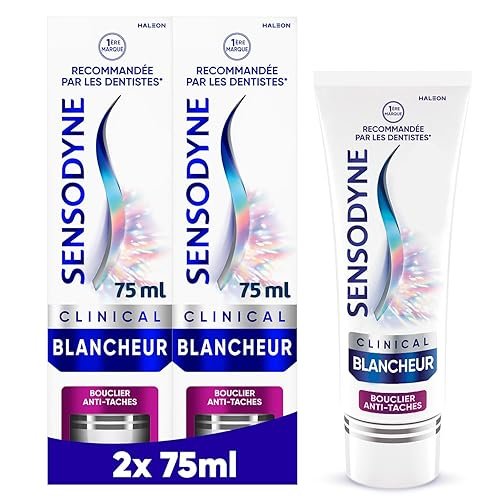 Sensodyne Brilliant White dentifrice dents sensibles